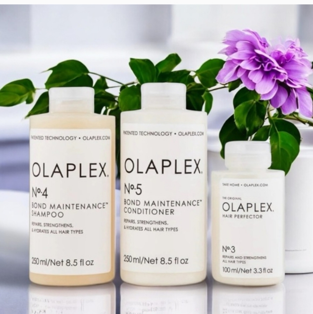 Olaplex No.4, No.5 & No.3 Trio - Cream White Bottles Priced For All 3